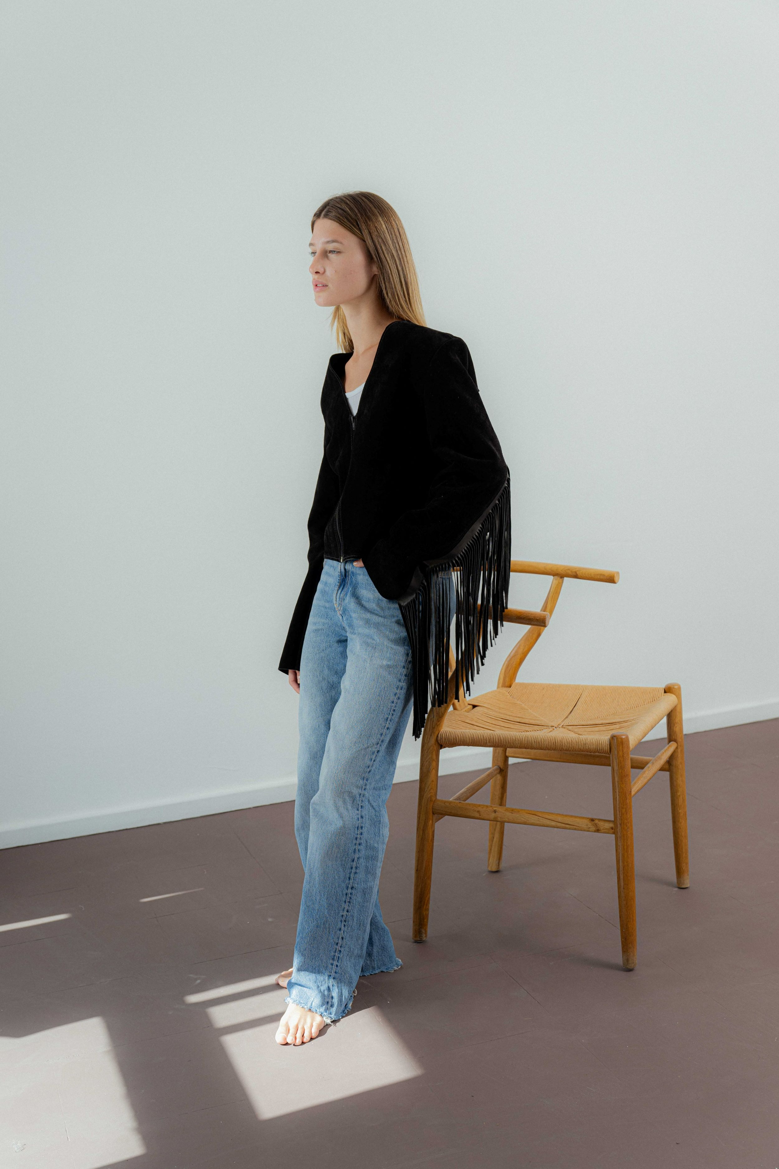 Campera Marruecos fringes