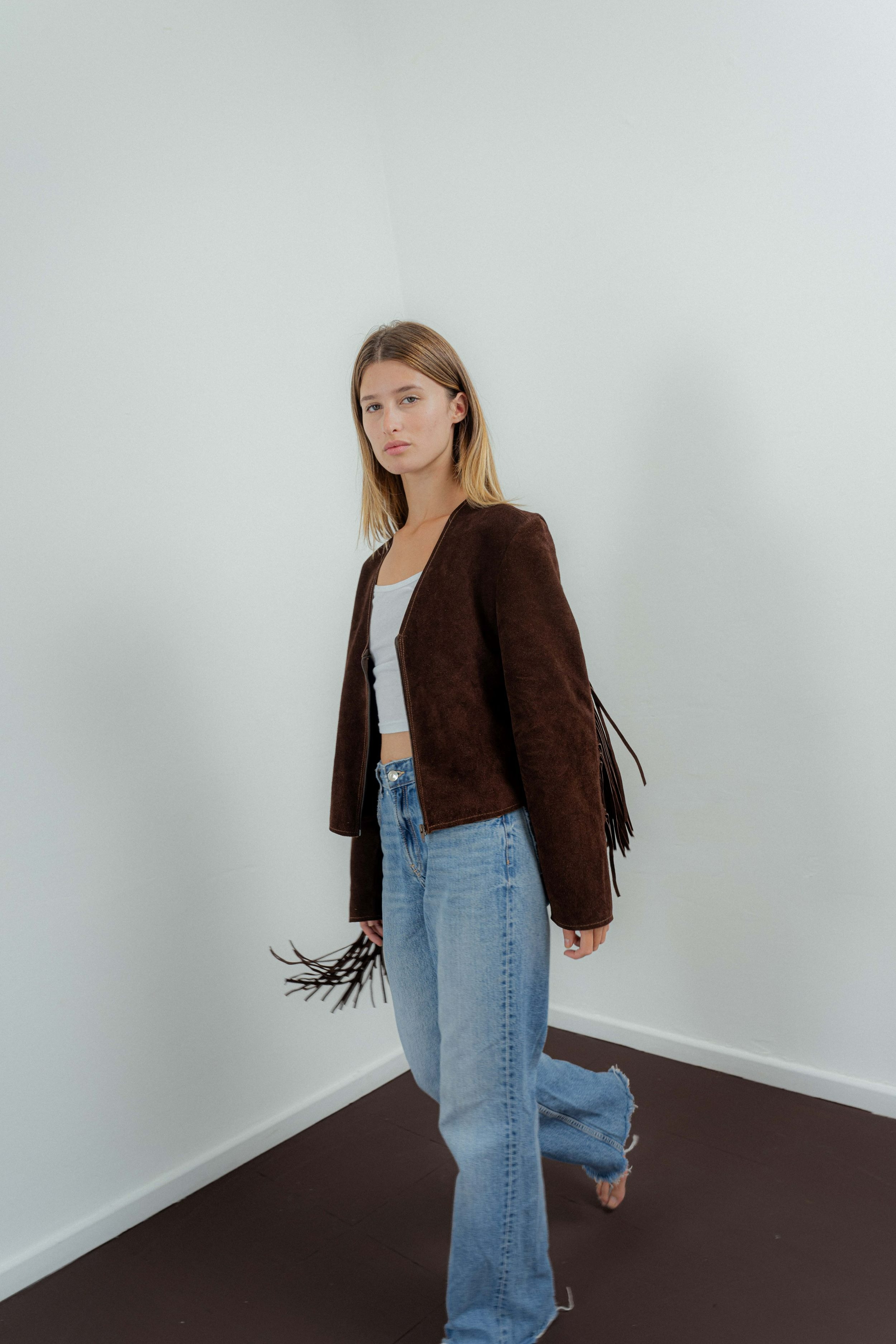 Campera Marruecos fringes