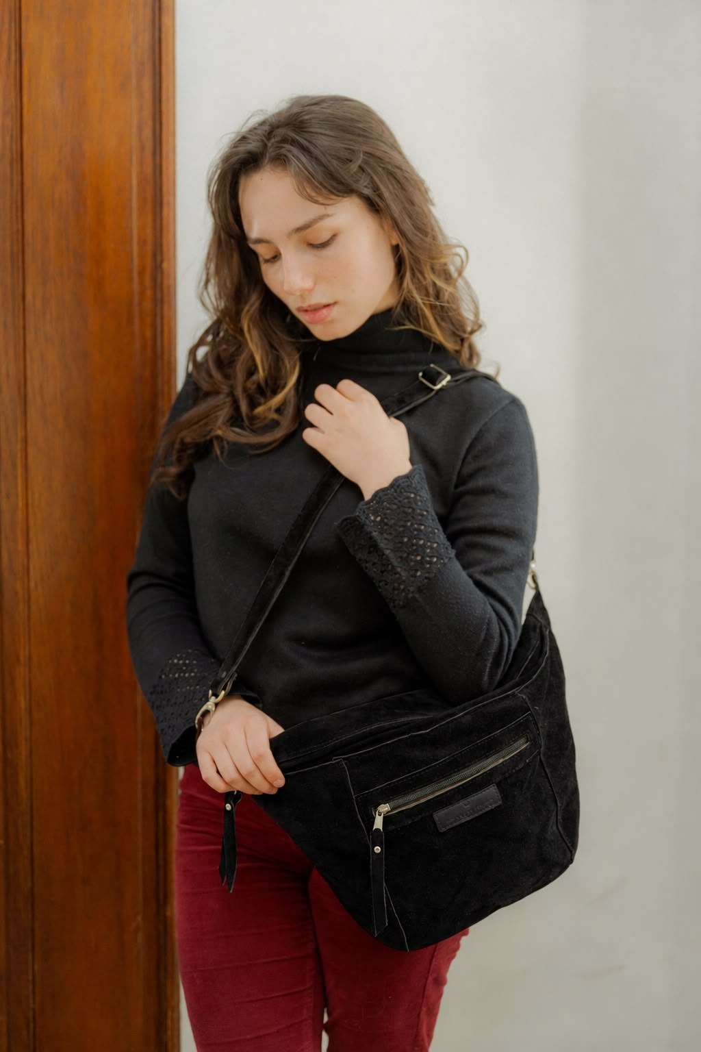 Maxi riñonera Malva